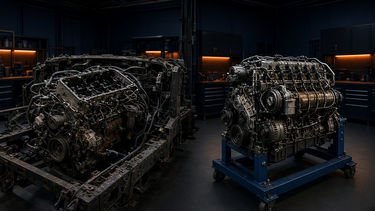 In-frame vs out-of-frame engine overhaul comparison